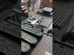 درهای شیشه ای داخلی رنگی با زینک